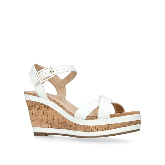 Carvela white wedge sandals new arrivals
