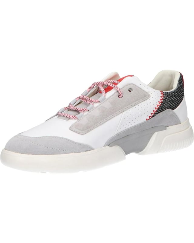 Durch die Schnürbindung bieten diese Schuhe eine ideale Passform an den Fuß, die Komfort beim Tragen den ganzen Tag über sichern, unabhängig vom Anlass.

Die runde Spitze verleiht ihnen ein klassisches, aber gleichzeitig modernes Aussehen, das sowohl mit legeren als auch mit eleganteren Styles perfekt harmoniert.

Die markenlogierte Sohle ist nicht nur ein Erkennungszeichen der Marke, sondern auch eine Garantie für Haltbarkeit und Qualität, was jeden Schritt sicher und stabil macht.

An den Seiten geprägte Markennamen unterstreichen subtil die Exklusivität des Produkts, verleihen ihm einen einzigartigen Charakter und heben es von anderen Modellen ab.

Hergestellt aus hochwertigem Naturleder und ökologischem Leder, sind diese Schuhe nicht nur stilvoll, sondern auch besonders haltbar und atmungsaktiv, was den ganzen Tag über Tragekomfort bietet.

Verpackt in einer Firmenbox, eignen sie sich perfekt als Geschenk, und die elegante Verpackung betont zusätzlich ihre Einzigartigkeit und Prestige.