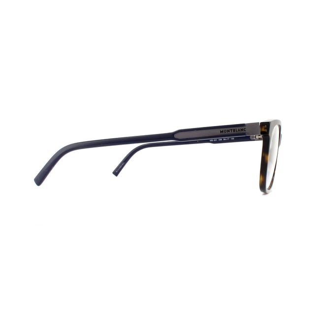 Mont Blanc Glasses Frames MB0631 056 Havana 56mm are a nice simple shape that will work well for most face shapes. They feature a Mont Blanc plaque at the temples for that extra touch of class