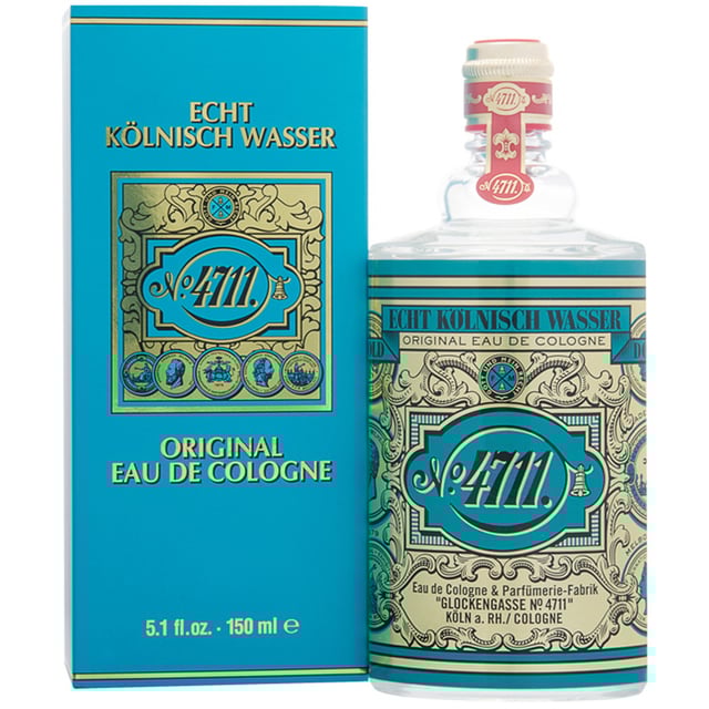 Muelhens design house launched 4711 Original in 1792 as a citrus aromatic fragrance for men or women.  4711 Original notes consist of orange oil peach basil bergamot lemon cyclamen lily melon jasmine Bulgarian rose patchouli Tahitian vetiver musk sandalwood oakmoss and cedar.