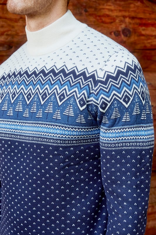 Turtle neck christmas jumper top