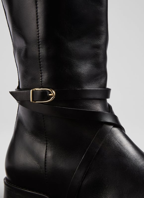 LK Bennett Bonnie Knee Boots Black