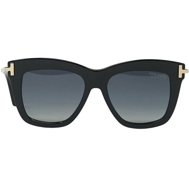 Tom Ford Dasha FT0822 01D Black Sunglasses. A touch of fun for your summer days, but nothing too out of the ordinary for a Tom Ford collectible. Tom Ford Black Sunglass perfect for the summer.. Made In Italy, Tom Ford Black Sunglass, Lens Width = 52mm, Nose Bridge Width = 16mm, Arm Length = 140mm. Branded Sunglasses Case and Cleaning Cloth Included. 100% Protection Against UVA & UVB Sunlight and Conform to British Standard EN 1836:2005, Sunglasses, Sunglasses Case, Cleaning Cloth and Care Instructions all Included. Tom Ford FT0822 01D Sunglasses