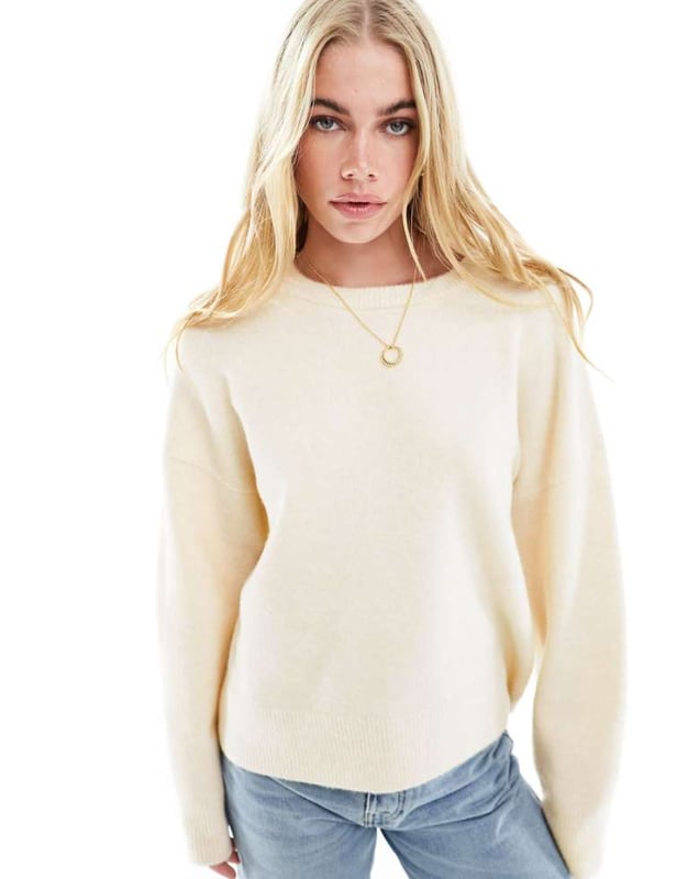 Jumpers & Cardigans by ASOS DESIGN In knit to win knit Crew neck Drop shoulders Boxy fitSold By: Asos