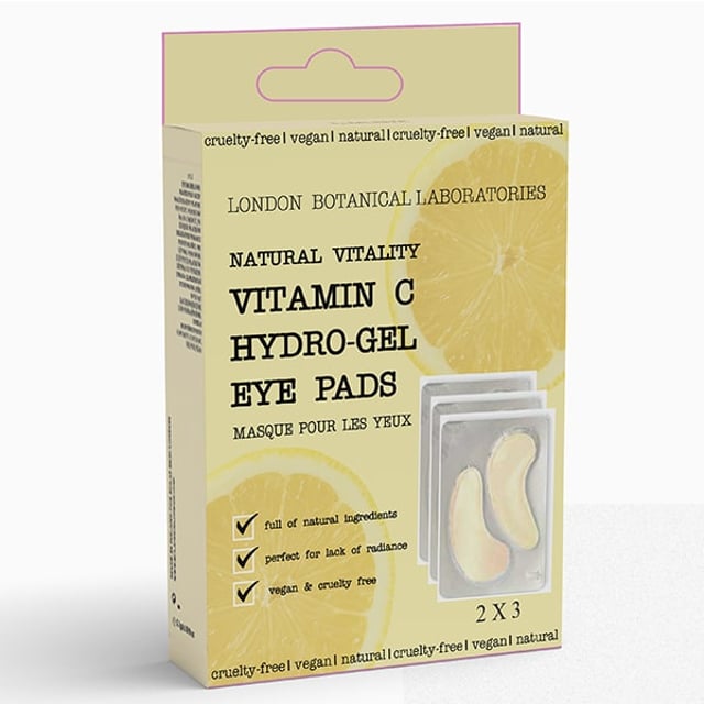 Verjong je ogen onder je ogen met deze Vitamine C oogpads. De ideale stressverlichter om te ontspannen en vermoeide ogen te de-puffen.