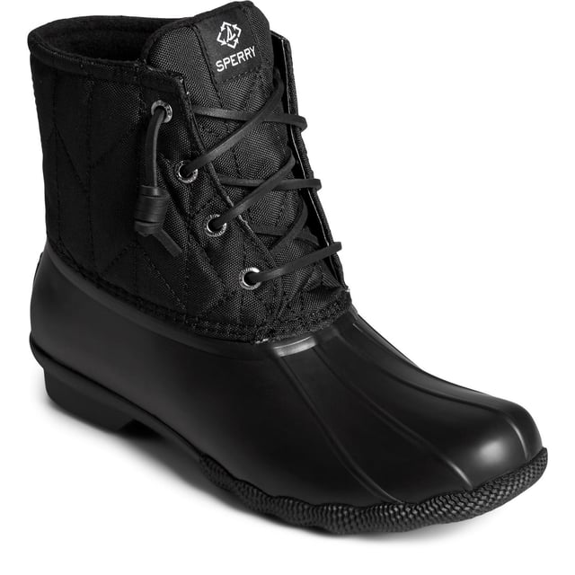 Keep your feet dry and your conscious clear with the Saltwater SeaCycled Duck Boot. Sustainably sourced SeaCycled tough weave upper with a protective rubber shell construction is no match for wet weather.