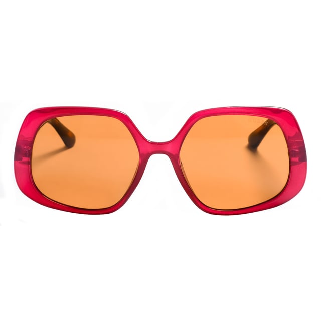 These women's glasses have a square shape, with a feminine and elegant design.
 The main material used in the manufacture of these glasses is acetate.
 Provides a luxurious, high-quality finish.
 The temples of these glasses include the Guess logo.
 100% UV Protection.
 Anti-reflective lenses.
 Includes certificates of authenticity and warranty.
 Measures: Lens height: 49 mm. Lens width: 56 mm. Bridge: 18 mm. Temples: 140 mm.
 Composition: Acetate
 Care:
Use a soft, clean microfiber cloth to clean your sunglasses. This type of cloth will not scratch the lenses.
 Avoid using abrasive cleaning products, detergents, alcohol or acetone, as they can damage lenses and anti-reflective treatments.