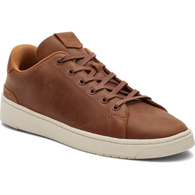 TOMS TRVL Lite Leer Heren Tan Trainers