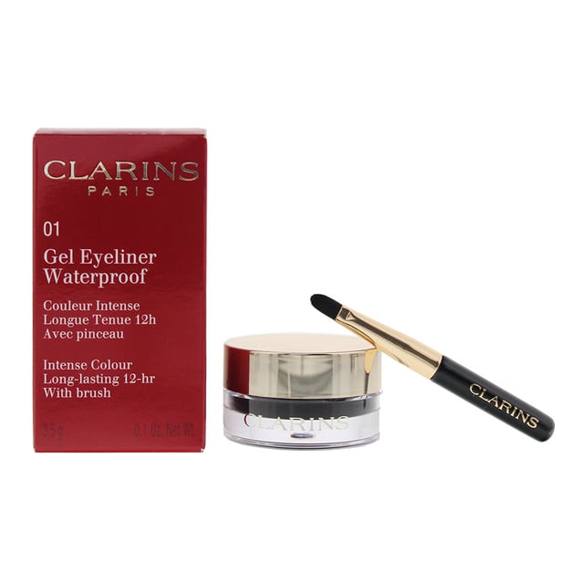 Clarins Gel Eyeliner Waterproof Intense Colour with Brush 01 Intense