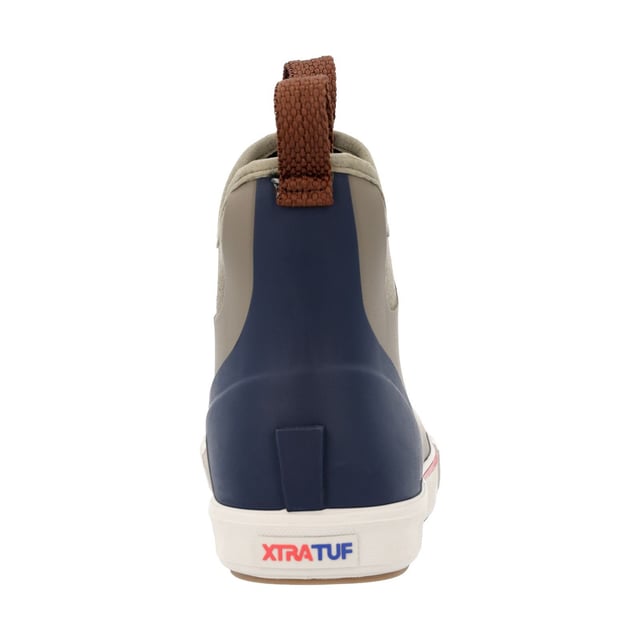 XTRATUF Deck Boots have been crafted specifically for sport and recreational fishermen. These lightweight slip-on-and-go silhouettes feature a non-marking, slip-resistant outsole