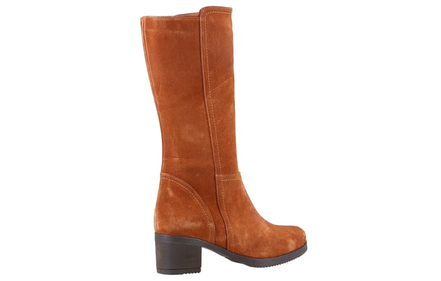Embrace timeless style with the Riva Lucy knee high boots, crafted with a luxurious suede leather upper for a soft, premium look. These boots feature a comfortable block heel, a secure zip closure, and intricate stitch detailing that adds an elegant touch. 
 Make a description , meta description and h2 tag for these Riva Lucy Knee High boots
 - Suede leather upper 
 - Block heel 
 - Zip Closure 
 - Intricate stitch detailing 
 - Enhanced traction outsole