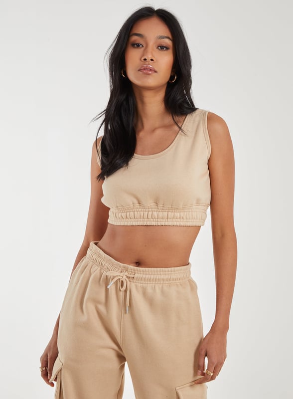 Ideal for both indoor and outdoor loungewear, our Cropped Lounge Bralette is soft and comfy. Mix and match with different pieces or style them with your own casual outerwear!