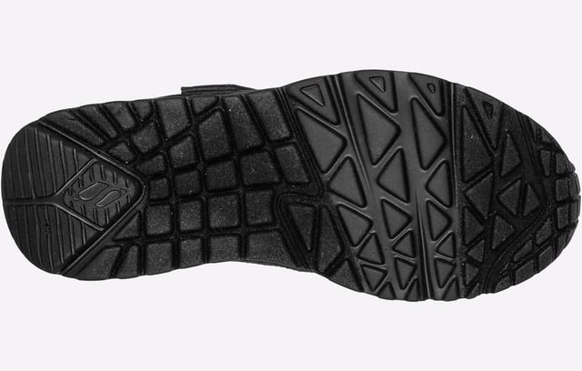 Cool trainer style takes him everywhere with the Skechers Street Uno Lite - Zelton shoe. This classic slip on trainer features a smooth synthetic and mesh fabric upper with an Air-Cooled Memory Foam comfort insole.
- Smooth synthetic and mesh fabric upper- Perforaion and emboss detailing on upper- Padded collar and tongue in a slip on design- Stretch laced front panel and adjustable instep strap- Flexible traction outsole- Tonal color ideal for uniform wear- Machine washable- Skechers logo detail