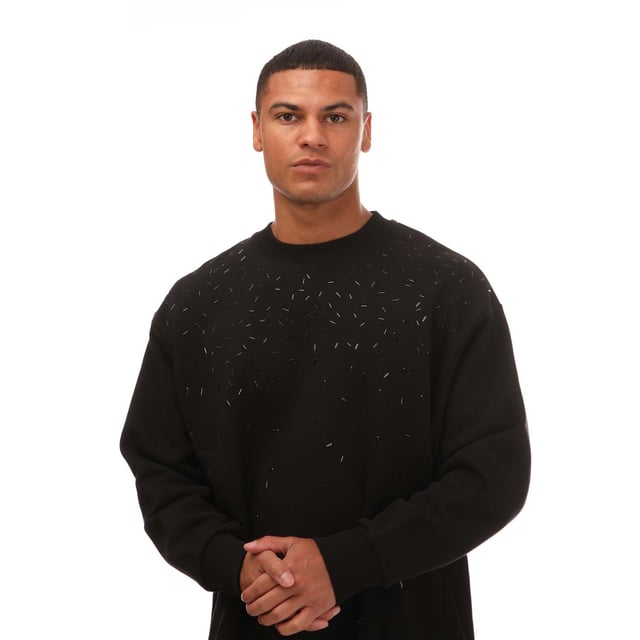 Felpa Jersey.- Loose fit.- Ribbed crew neck.- Ribbed cuffs.- Long sleeves.- 85% cotton  15% polyester.- Ref: 6H1M7U1JL3F051