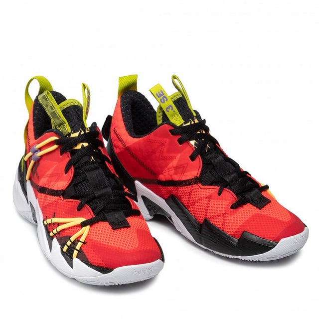 Nike Jordan Why Not Zero 3 Se GS Red Kids Trainers