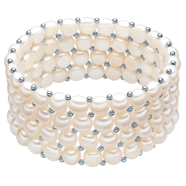 The Pacific Pearl Company Female Fresh Water Cultured Pearl s Bracelet