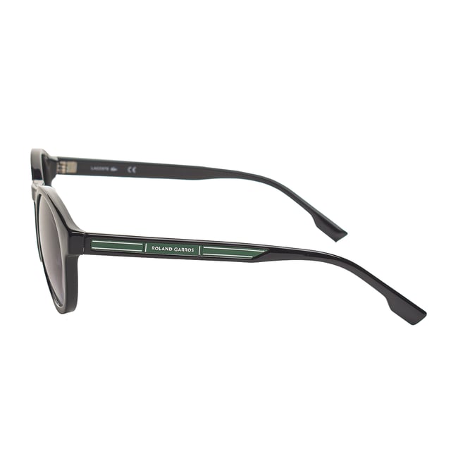 Men's sunglasses, with acetate frame.
 Roland Garros Edition.
 Circular shaped frame.
 Acetate temples.
 100% UV protection.
 Anti-reflective crystals.
 Includes certificates of authenticity and warranty.
 Measures: Lens height: 46 mm. Lens width: 50 mm. Bridge: 23 mm. Temples: 145 mm.
 Composition: Acetate
 Care:
Cleaning and maintenance:
 - Clean the glass with soap and water (neutral).
 - Do not use dirty or abrasive cloths, which may alter the characteristics of the filters.
 - Use only original accessories and spare parts.