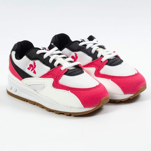 Basket Le Coq Sportif lcs r800 inf Mädchen Multicolor Synthetik. Authentischer Schuh der Marke Le Coq Sportif - Streetwear/Sportswear-Design von Le Coq Sportif - Le Coq Sportif für modebewusste Mädchen, perfekt für den Alltag - Der Multicolor Basket Le Coq Sportif lässt sich hervorragend mit dem Rest Ihrer Garderobe kombinieren - Bequemes Synthetikmaterial - Klassische elastische Schnürsenkel - lcs r800 inf - Textil.