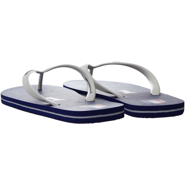 Hackett France Mens Blue Flip Flops