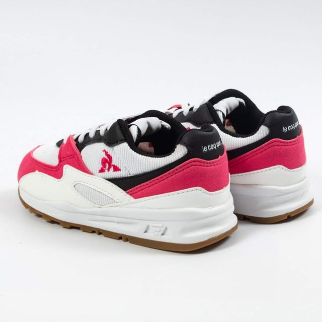 Basket Le Coq Sportif lcs r800 inf Mädchen Multicolor Synthetik. Authentischer Schuh der Marke Le Coq Sportif - Streetwear/Sportswear-Design von Le Coq Sportif - Le Coq Sportif für modebewusste Mädchen, perfekt für den Alltag - Der Multicolor Basket Le Coq Sportif lässt sich hervorragend mit dem Rest Ihrer Garderobe kombinieren - Bequemes Synthetikmaterial - Klassische elastische Schnürsenkel - lcs r800 inf - Textil.