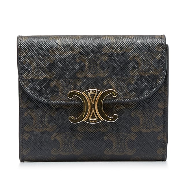 Celine tri fold store wallet