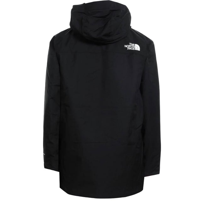 The North Face M Sickline TNF Black Jacket. Stay warm throughout fall and winter with The North Face Coat. Built and designed with comfortable zip closure pockets and North Face logo on the chest, this jacket is equipped to withstand the elements. Brave the outdoors in style and confidence with this sturdy and fashionable jacket!. North Face Black Jacket, Zip Closure. Logo on Chest, M Sickline. Zip Closure Pockets, Hooded Jacket