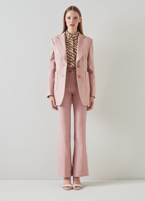 Lk bennett on sale pink coat