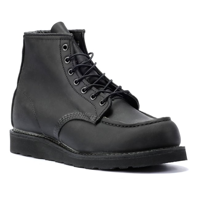 Red Wing Schoenen Inch Moc Classic Laarzen Heren Zwart