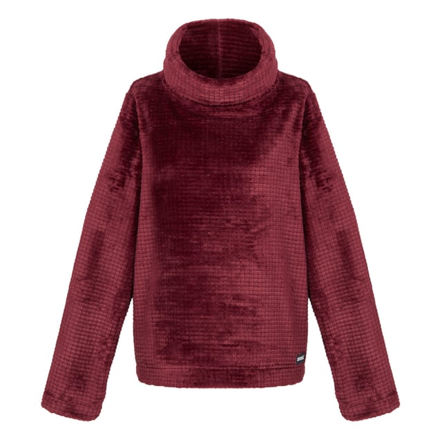 100% Polyester. Fabric: Fleece, Soft Touch, Velour. Design: Grid, Logo. 280gsm. Neckline: Fold Out Collar. Sleeve-Type: Long-Sleeved. Fastening: Pull Over. Sustainability: Made from Recycled Materials. 8 UK: 32 in. 10 UK: 34 in. 12 UK: 36 in. 14 UK: 38 in. 20 UK: 45 in. 18 UK: 43 in. 16 UK: 40 in.