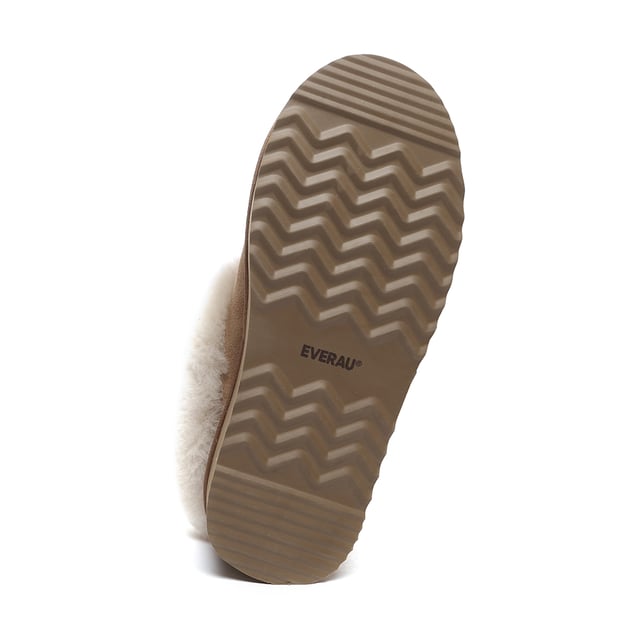 Stay snug and stylish in the timeless Topknot Ankle Slippers, the latest essential footwear with a trendy platform design. Crafted in five chic colour options, these slippers envelop your feet in luxurious sheepskin wool, offering irresistible comfort. Complete with a fluffy wool ankle collar, their enduring charm ensures they remain in vogue across seasons.

Product No. EAU2017

Description:
- Cow Suede Upper
Sheepskin Wool Insole and Lining
- EVA Sole