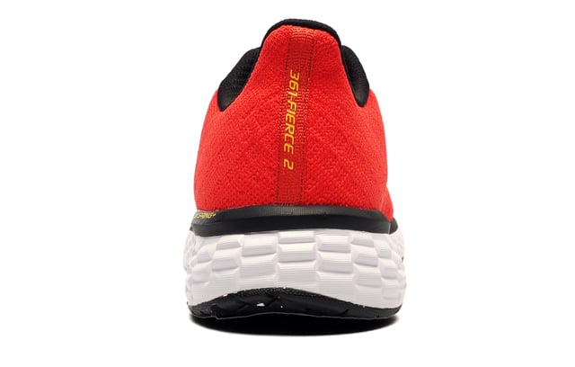 These 361 Fierce 2 running shoes are expertly engineered to deliver optimal performance and comfort for every run. Crafted with a performance-knitted fabric upper, they provide excellent breathability while striking the perfect balance between stretch and support, allowing your foot to move naturally.
The innovative QU!KSPRING+ material ensures lightweight cushioning and responsiveness, significantly enhancing your running experience. The MORPHIT lacing system offers secure midfoot support, creating a locked-in fit. Additionally, the pressure-free tongue eliminates stress on the top of your foot, further enhancing comfort.
The cushioned foam insoles deliver long-lasting comfort and excellent moisture management, whilst the plush heel collar adds additional support. This combined with the flex groove design work together to enhance stability and mimic your foot's natural motion for a smooth heel top toe transitions.

-Textile / Performance Knitted Fabric enhances breathability
- Anatomical pressure free tongue design
- Perfect fit lace up closure
- Eyelet design for optimal support
- QU!KSPRING+ cushioning
- Padded ankle collar and heel
- Flex groove design
- Comfort cushioned foam insoles
- Durable rubber outsole
- 361 branding