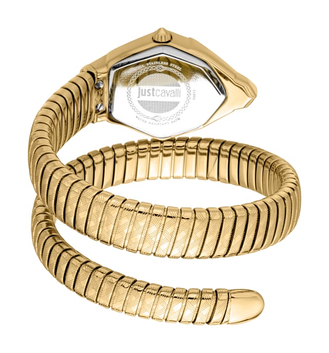 Unleash the power of time by wearing this watch from Just Cavalli. The dial is shielded by mineral glass. The 30 m water resistance makes sure it does not damage when in contact with water particles. The uni-directional bezel is a safety feature that provides a reliable way to measure time in critical situations, particularly in underwater environments where timing is crucial.