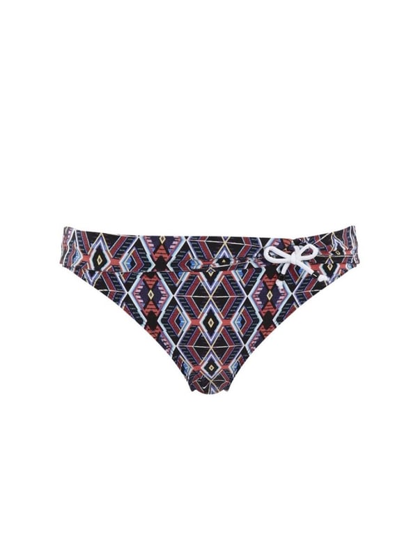 Panache Elle Folded Bikini Pant. Mid-rise bikini bottom offering moderate rear coverage. This product is recommended as hand wash only.