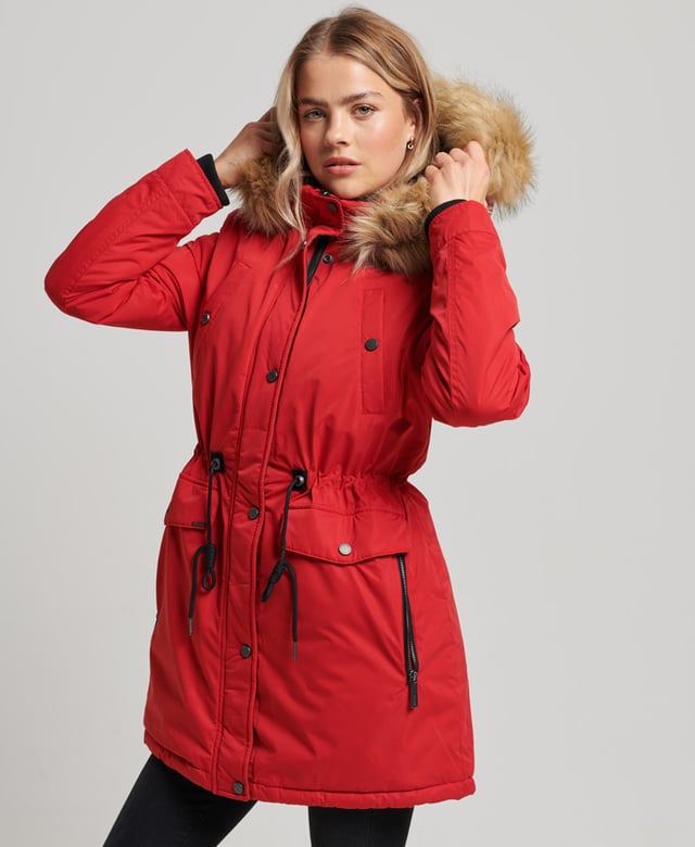 Microfibre parka superdry sale