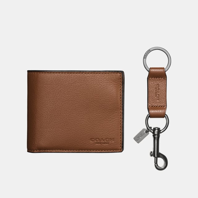 3 in 1 Wallet in Sport Calf Gift Box,  Length: 11.00 cm,  Width: 2.00 cm,  Height: 9.50 cm