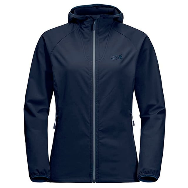 Jack Wolfskin New Softshell Womens Navy Jacke