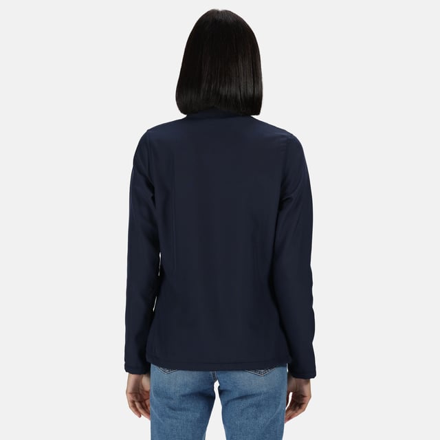 Wind resistant membrane. Showerproof. Shaped fit. Collar high contrast full length zip with inner zip guard. Two front pockets. Open cuffs. Drawcord hem. Cut out label. Ideal for screen, transfer and vinyl printing.