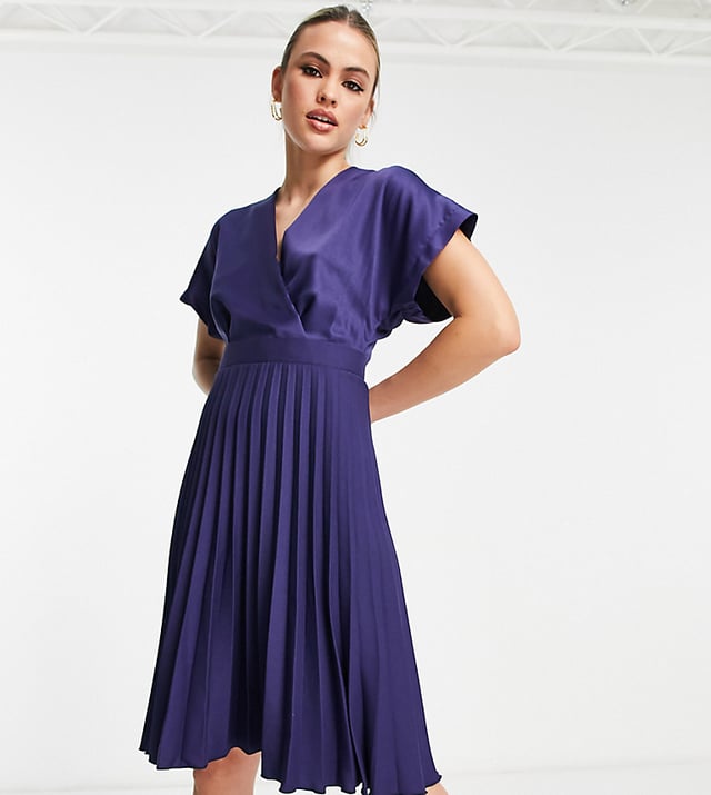 Closet pleated skirt shop skater dress