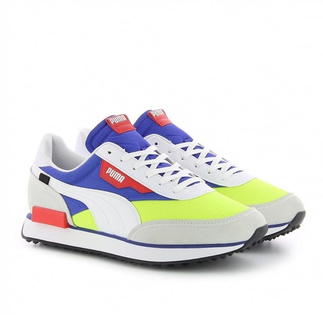 Puma Future Rider Play on Lace-Up Multicolor Synthetic Mens Entrenadores 371149_06