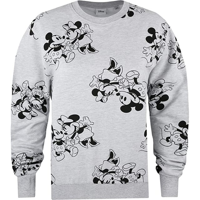 Grey minnie mouse sweatshirt sale