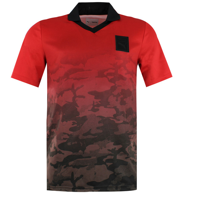 Puma x Trapstar Football Polo Top Mens