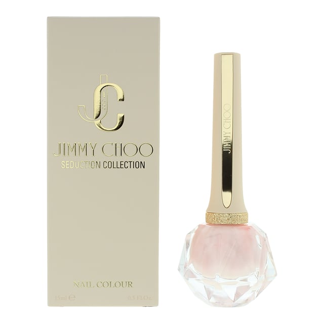 Jimmy Choo Seduction Collection Nail Polish is a luxurious and high-quality nail polish that adds a touch of glamour and sophistication to your fingertips. The formula of the Jimmy Choo Seduction Collection Nail Polish is formulated to provide a smooth and even application, without streaks or clumps. The polish glides effortlessly onto the nails, allowing for easy control and precise coverage. It dries quickly, minimising the waiting time between coats and reducing the chances of smudging or smearing. With its long-lasting formula, this nail polish offers chip-resistant wear, ensuring your manicure stays intact for days. The high-gloss finish adds a lustrous shine to your nails, creating a polished and glamorous look.