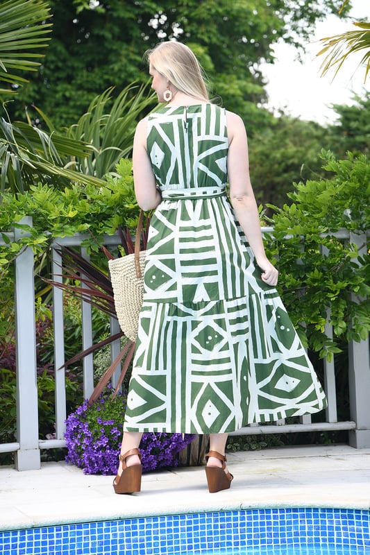 Yumi spring flower print maxi dress new arrivals