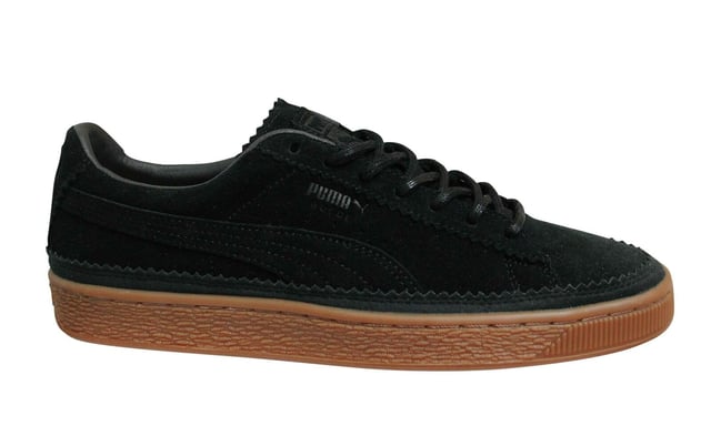 Mens black suede outlet puma trainers
