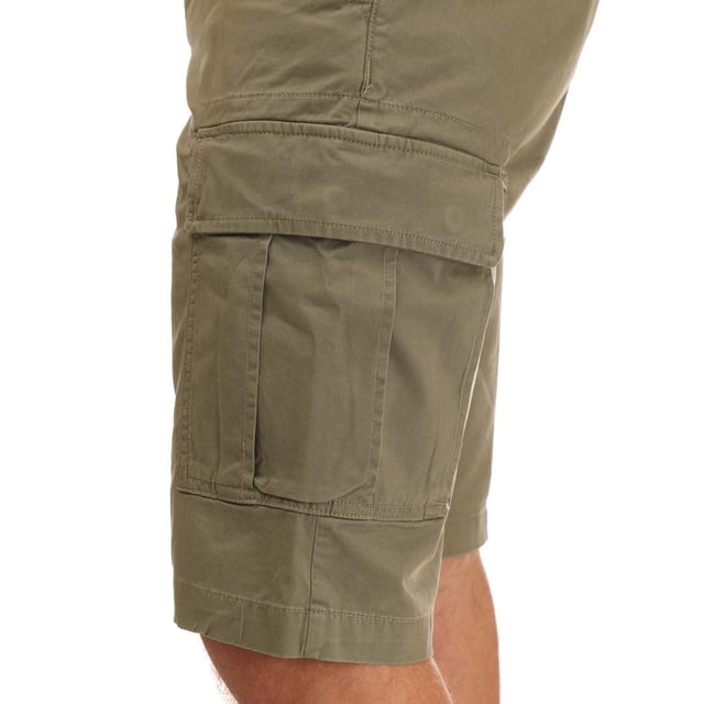 Men's Timberland Outdoor Relaxed Cargo Shorts in Green