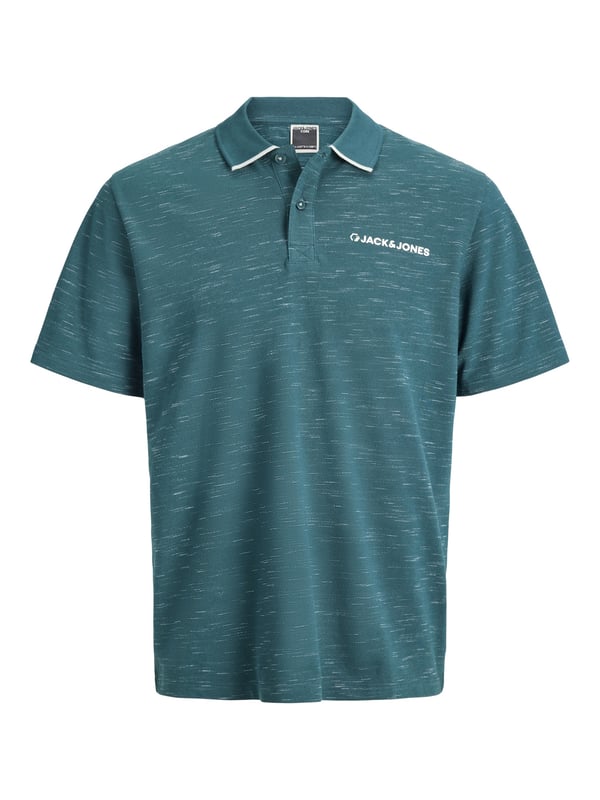 Deze polo combineert tijdloze stijl met modern comfort en is een essentiële basic voor elke garderobe. De normale pasvorm en klassieke polokraag met een knoopsluiting met 2 knopen zorgen voor een elegante look die op verschillende manieren gecombineerd kan worden. Contrasterende strepen op de kraag geven het ontwerp een sportieve touch. Het logo op de borst voegt een opvallend accent toe en benadrukt de hoogwaardige afwerking. Het shirt van gevlekte piquéstof heeft een geraffineerde uitstraling en is comfortabel om te dragen. De rubberen opdruk zorgt voor extra zachtheid en duurzaamheid van het ontwerp. Dit poloshirt is ideaal voor vrijetijds- en business casual outfits en geeft elke look een chique uitstraling. Een betrouwbare metgezel voor elke dag die stijl en comfort vakkundig combineert.