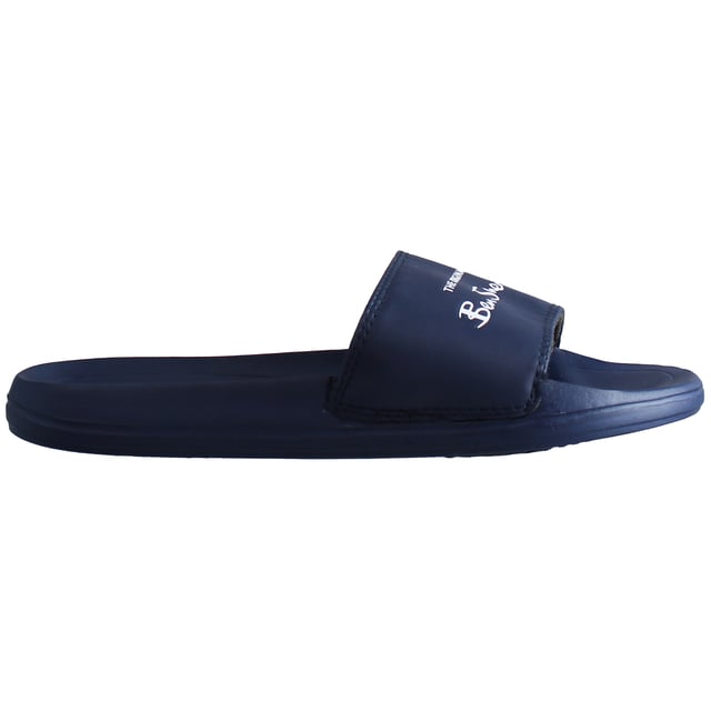 Ben Sherman Margate Slip-On Blue Synthetic Mens Flip-Flops BS24301_Navy/White