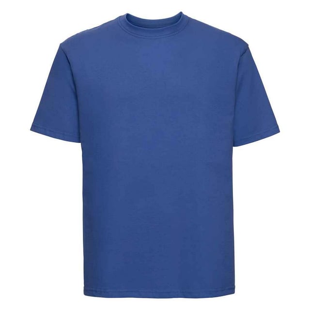 100% Ringgesponnene Baumwolle. Design: Unifarben, Schlauchförmig. GSM (Gramm pro Quadratmeter): 180. Jerseyware, Gerippter Kragen. Kurzärmlig. Saum: Doppelnähte.