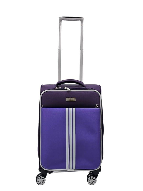 Maleta Eagle Dignity: ¡Eleva tu viaje con estilo y practicidad!  
Presentamos la Maleta Eagle Dignity, una fusión perfecta de estilo y funcionalidad diseñada para mejorar tu experiencia de viaje. Esta maleta mezcla una estética elegante con características inteligentes para satisfacer todas tus necesidades de viaje.  
Diseño distintivo en dos tonos: Haz una declaración dondequiera que vayas con la exclusiva combinación de colores en dos tonos de la Maleta Eagle Dignity, acentuada por elegantes rayas en el medio. Esta maleta no es solo equipaje; es una expresión de tu estilo refinado.  
Maniobrabilidad sin esfuerzo: Con ruedas giratorias, la Maleta Dignity se desliza sin esfuerzo a tu lado, asegurando una navegación suave a través de aeropuertos concurridos o calles de la ciudad. El mango telescópico se ajusta fácilmente, permitiéndote encontrar la altura perfecta para un manejo cómodo.  
Interior organizado: Dentro de la maleta, un forro de red seguro mantiene tus pertenencias en su lugar, incluso durante trayectos bruscos. Las correas para equipaje añaden una capa extra de organización, asegurando que tu ropa permanezca bien empacada y libre de arrugas.  
Tamaños y colores versátiles: La Maleta Eagle Dignity ofrece tres tamaños diferentes para satisfacer tus necesidades específicas de viaje, ya sea una escapada de fin de semana o unas vacaciones prolongadas.  
Construida para la durabilidad: Diseñada con la durabilidad en mente, esta maleta soporta las exigencias del viaje. Su robusta construcción asegura que tus pertenencias permanezcan protegidas a lo largo de tu trayecto.  
Viaja con estilo y comodidad: Experimenta el viaje en su máxima expresión con la Maleta Eagle Dignity. Su diseño llamativo, características prácticas y una variedad de tamaños y colores la convierten en la compañera de viaje ideal para todas tus aventuras. ¡Eleva tu experiencia de viaje hoy!  
• Ruedas giratorias suaves de 360° para una movilidad sin esfuerzo  
• Cerradura integrada aprobada de 3 dígitos para mayor seguridad.  
• Construida con material de poliéster ultra resistente de 600 Denier para durabilidad.  
• Mango telescópico autolock y cierre con cremallera para un uso fácil.  
Juego completo de 3 tamaños | Cabina+ Mediana+ Grande,  
• Maleta de cabina de 19 pulgadas - Tamaño 56 x 36 x 22 cm Peso: 2.5Kg Capacidad: 46 Litros  
• Maleta mediana de 25 pulgadas - Tamaño 72 x 44 x 26 cm Peso: 3Kg Capacidad: 90 Litros  
• Maleta grande de 29 pulgadas - Tamaño 81.5 x 49 x 30 cm Peso: 3.5Kg Capacidad: 128 Litros  
Nota: Este producto se presenta en un juego de múltiples tamaños, y recibirás todos los tamaños que se ven en las imágenes.