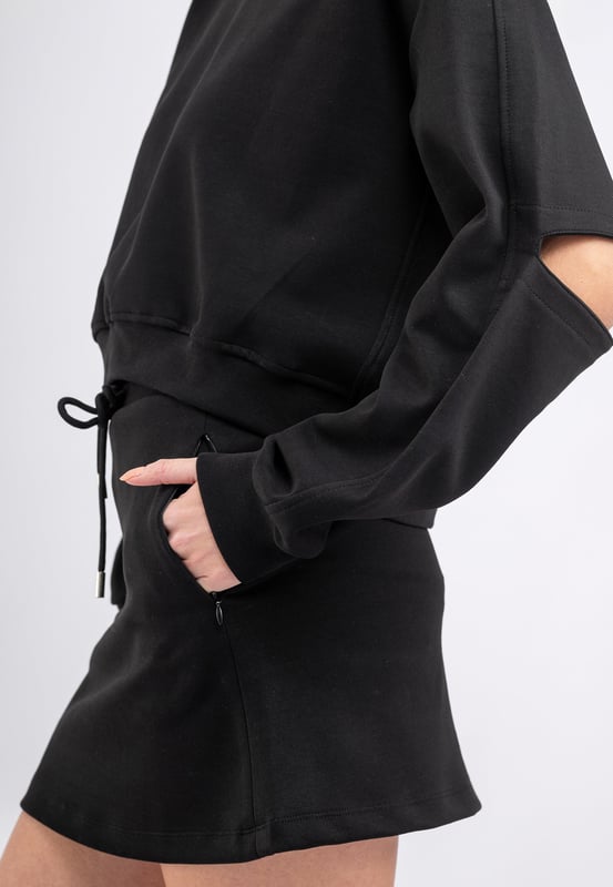 Tom Barron Dames Stijlvolle tweedelige set met rok